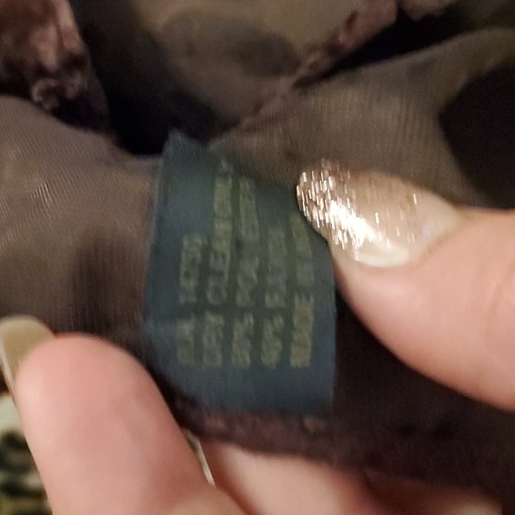 Velvet/cheetah print table runner - Picture 6 of 7